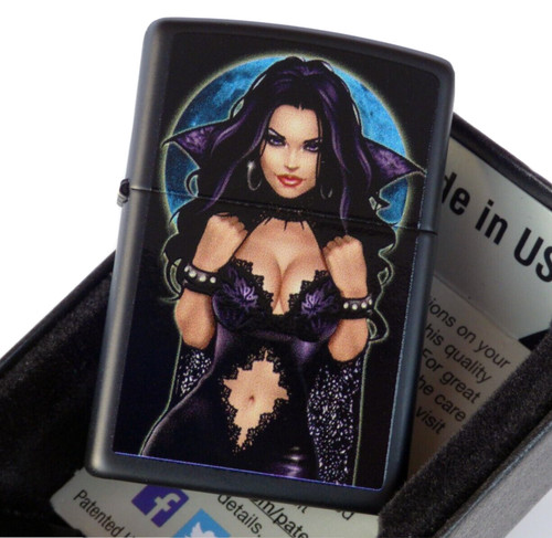 Zippo lighter blue moon - ⁕,