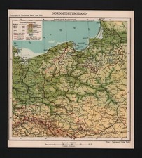Landkarte map 1929