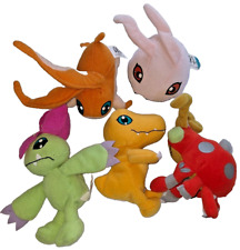 McDonald's x Digimon 2001 Happy Meal Stoff Plüschtier Figuren Auswahl