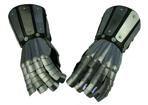 Platten ritter handschuhe - ritter,