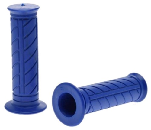 Lenker griffe blau - griffe, gerillt