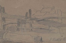 Figurenstudie Landschaft Feld