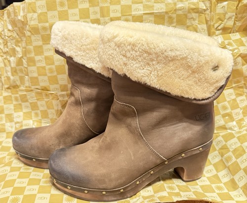 Ugg women brown leather - ugg,