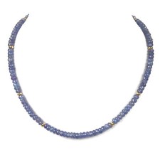 Tansanit Kette Halskette