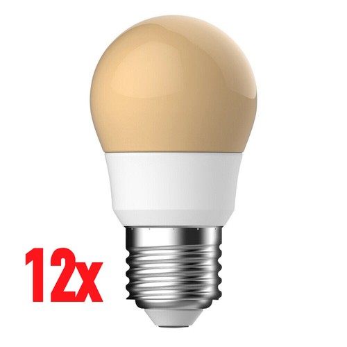 12x led tropfen lampe flame - led,