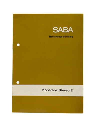 Selten saba konstanz stereo - konstanz, e