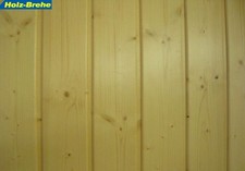 Softline 19 x 121 mm Profilbretter Profilholz nordische Fichte Rundkante u/s