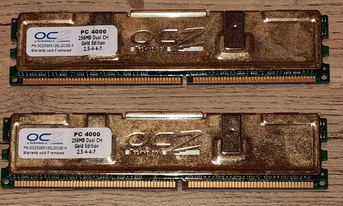 Retro ocz gold ddr - retro,