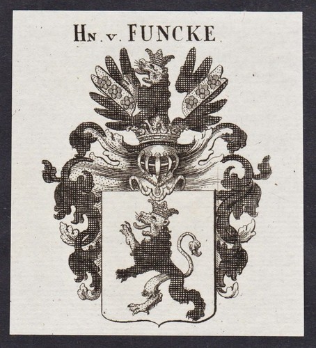 Funcke wappen coat arms - of,