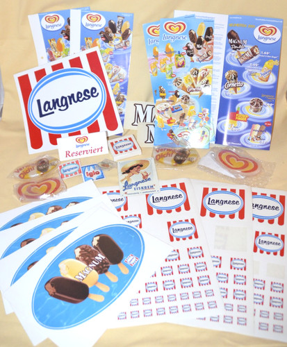 Langnese konvolut mit - -,
