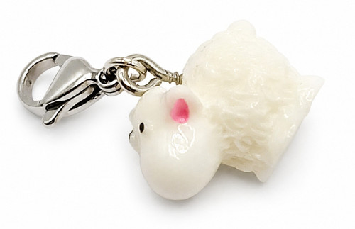 Schaf charm clip anhänger - schaf,