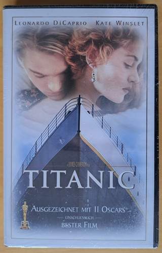 Titanic vhs kassette original - vhs,