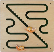 Wandspiel Schneckenrennen