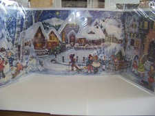 Nostalgischer Adventskalender im Panorama-Format Es schneit Richard Sellmer