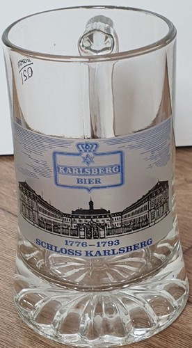 Bierglas von karlsberg - von,