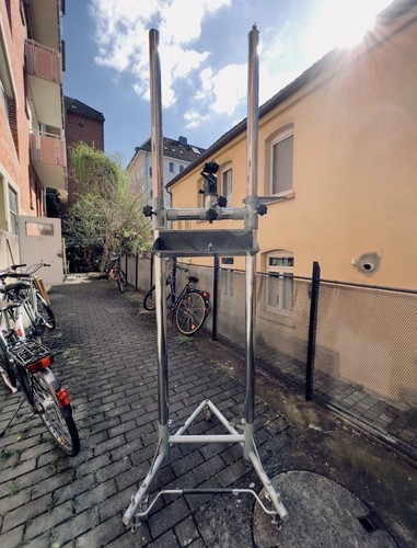 Altes studio stativ mit - stativ,