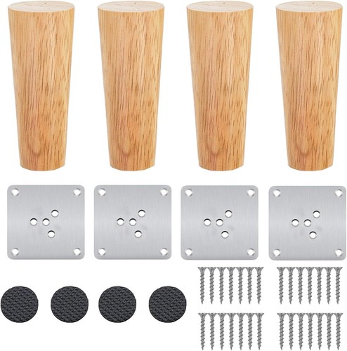 8cm holz tischbeine - tischbeine,4, stück