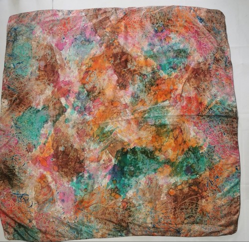 Vintage seidentuch silk - silk, scarf