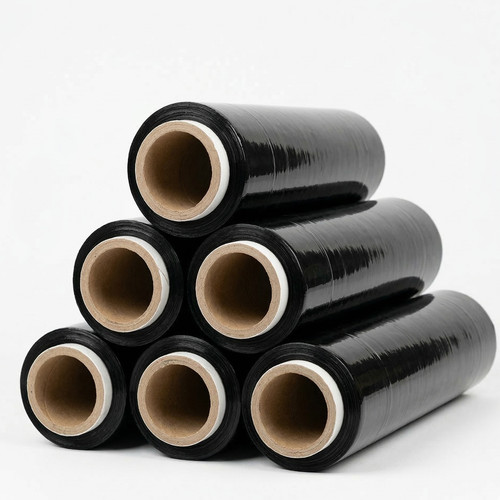 Stretchfolie schwarz 23my - stretchfolie,