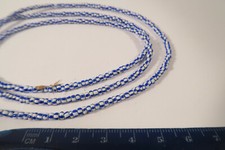 Ältere Glasperlen striped beads Venedig 3mm EE35 Old Striped Beads African Trade