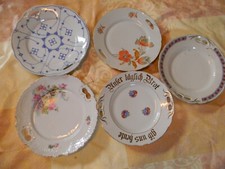 Antike Porzelan Wand Teller 5