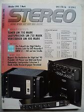 STEREO 10/90, GRUNDIG DAT 9009, DENON DTR 2000, LOGAN MONITOR III, YAMAHA TX 930