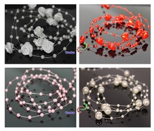 Perlen Dekoperlen Perlenkette