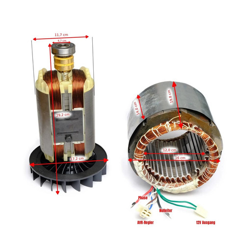 Spule strom generator - 13,