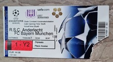 Sammler Ticket 2003 RSC Anderlecht - FC Bayern München Champions League