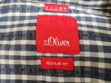 Herrenhemd kariert s. Oliver