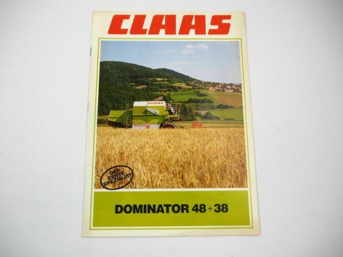 Original prospekt claas - prospekt,