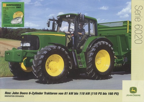 John deere traktoren 6520 - deere, 6620