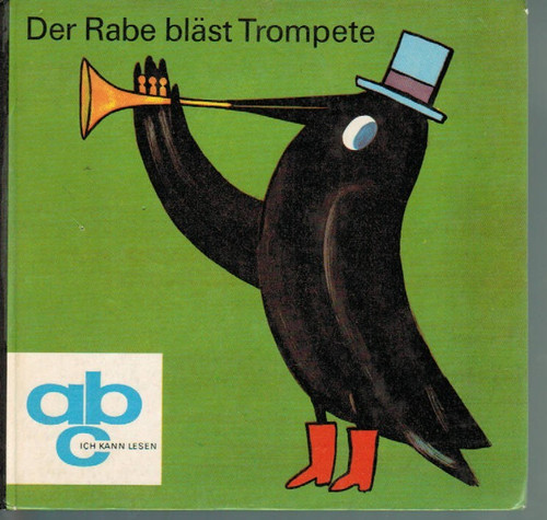 Der rabe bläst - rabe, trompete
