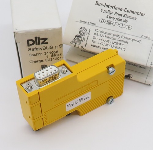 Pilz safetybus stecker pss - safetybus, p
