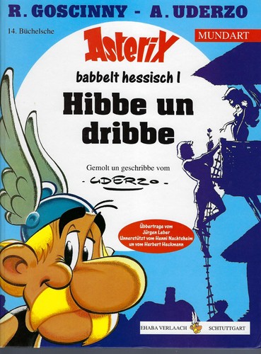 Asterix babbelt hessisch