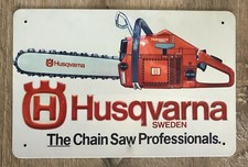 Blechschild Husqvarna