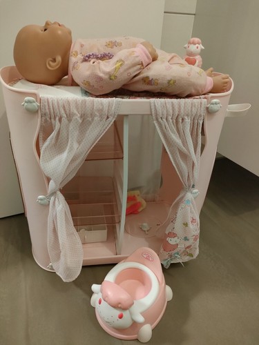Baby annabelle puppenbett - annabelle, puppenbett+