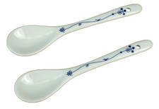 2er Set Porzellan Löffel