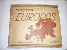 Zigarettenbilder Album Flaggen Europas Album 6 Die Welt in Bildern