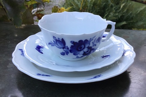 Meissen tlg teegedeck - teegedeck, blaue