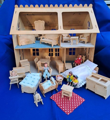 Puppenhaus möbel set - set, holz