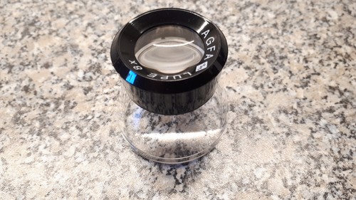 Agfa lupe magnifying - lupe, 8x