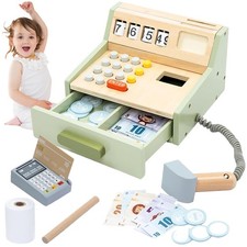 Kinder Kasse mit Scanner