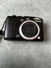 Canon PowerShot G7 Digitalkamera Schwarz Film Look CCD