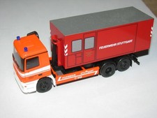 Herpa  MB Actros `96 WLF FW Stuttgart / Abrollbeh. Atemschutz