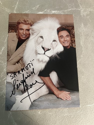 Siegfried roy original - &,
