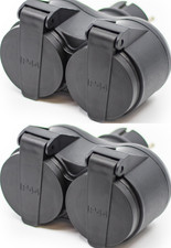 2x Doppelsteckdose Steckdose