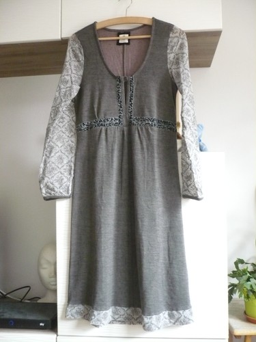 Container damen kleid - container, langarm