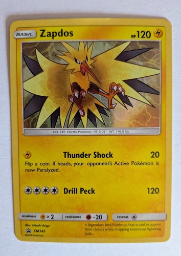 Zapdos sm145 sun moon - &, ultra