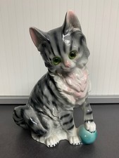 Katze Porzellan  Figur ca
